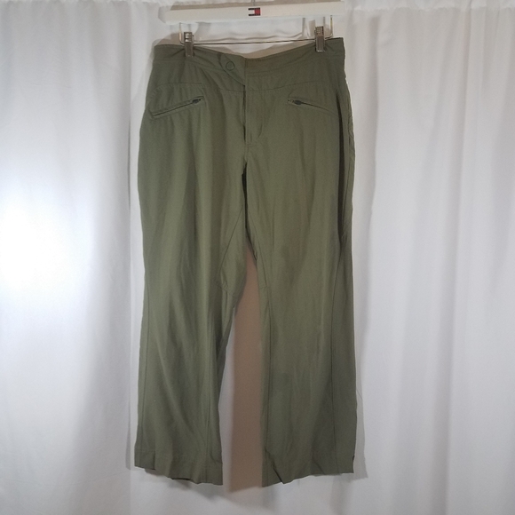 Columbia Titanium Green M Capri Pants - Picture 1 of 11
